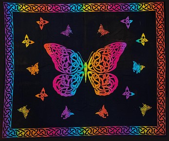 Celtic Butterfly Tapestry