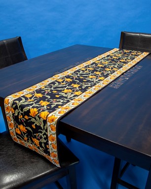French Floral Table Runner