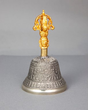 Wholesale 5 Inch Two Tone Handle Bell from India Arts