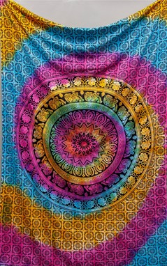 Elephant Mandala Tapestry