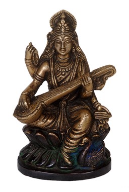 Sitting Saraswati