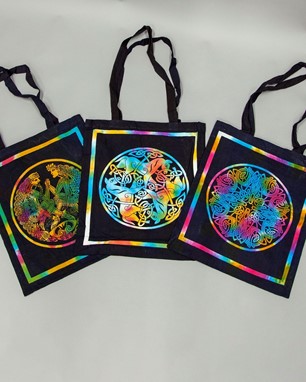 Tie Dye Celtic Bags