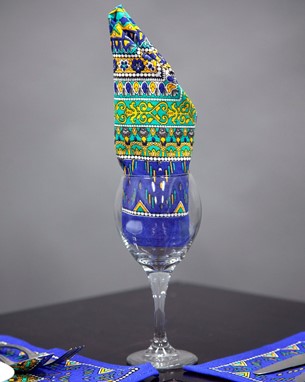 Wholesale Ethnic Design Cotton Napkin from India Arts