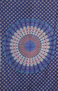 Peacock Mandala Wall Hanging