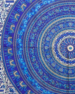 Elephant Mandala Tapestry