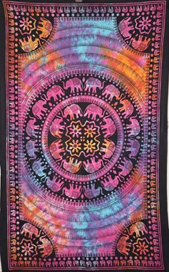 Elephant Mandala Wall Hanging