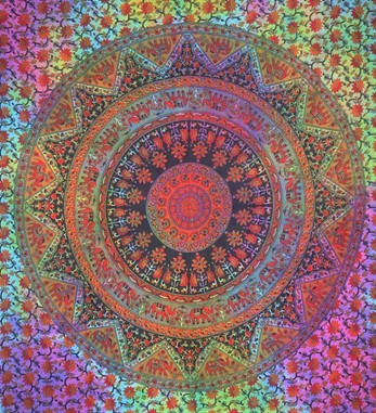 Elephant Mandala Wall Hanging