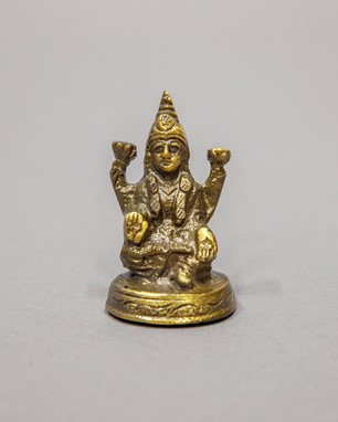Small Seated Laxmi Statue