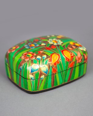 Wholesale Hand Painted Floral Box from India Arts