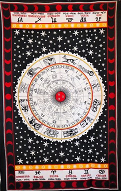 Zodiac Design Wall Hanging