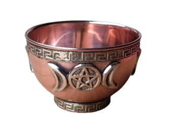 Triple Goddess Moon Offering Bowl
