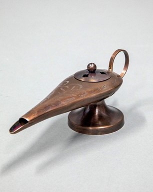 Genie Lamp Incense Burner from India Arts