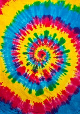 Tie Dye Wall Hanging