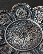 Incense Burner with Tibetan Symbols BB118 View 3