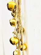 India Arts 10 Round Bells on Jute Cords TS277 View 3