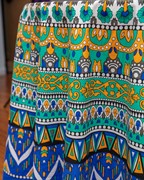 India Arts Large Cotton Multi Color Tablecloth TC401-03 View 4