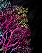 Tie Dye Tree Tapestry 131-03 View 4