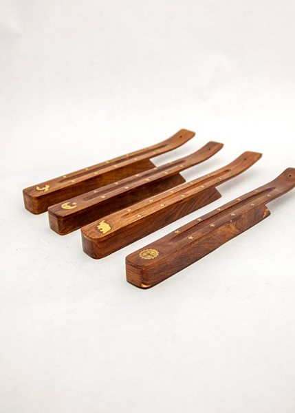 India Arts Assorted Wood Incense Burners BB015