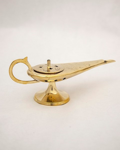 Brass Genie Lamp Incense Burner BB058