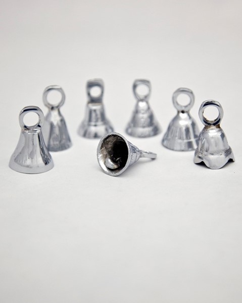 India Arts 1.5 Inch Chrome Plated Collector Bells BL029