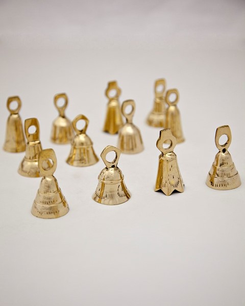 India Arts 2 Inch Brass Collector Bells BL032