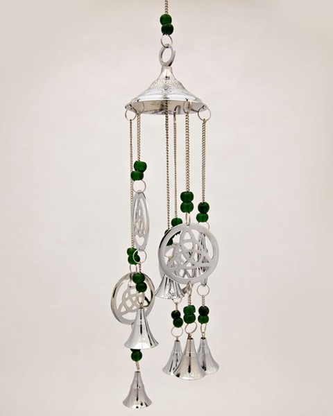 Brass Celtic Triquetra Windchime BS333