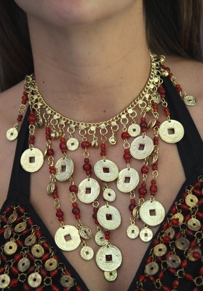 Necklace With Beads 158