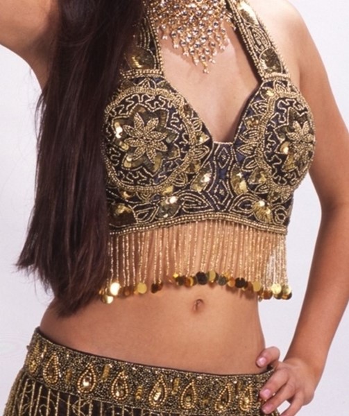 Rayon Bra With Sequins SP410