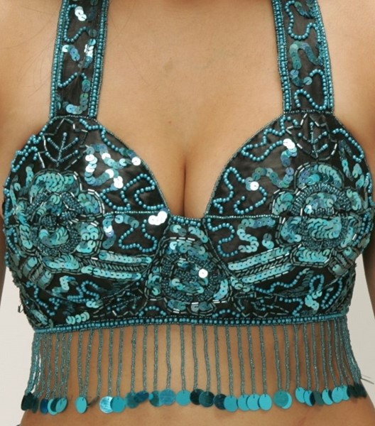 Rayon Bra With Sequins SP412