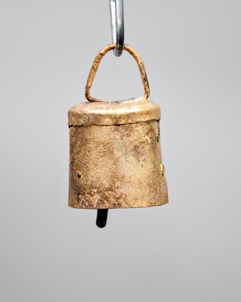 India Arts 2 Inch Tin Bell with Metal Striker TL001