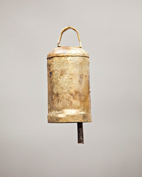 India Arts 4 Inch Tin Bell With Metal Striker TL007