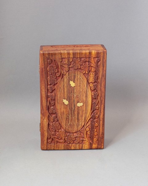 India Arts Handcrafted Wood Box WB106