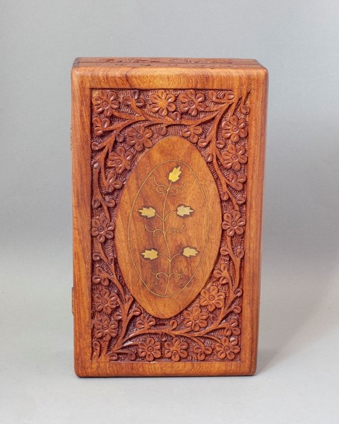 India Arts Handcrafted Wood Box WB108