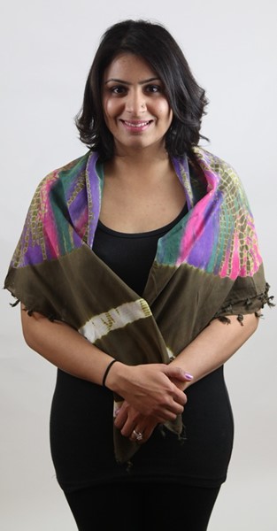 Tie Dye Jaipur Scarf CS157
