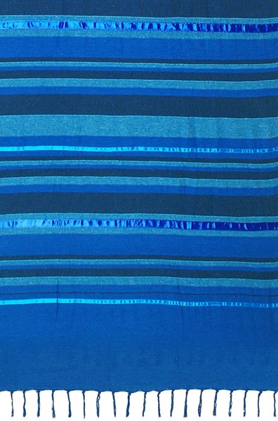 India Arts Striped Ribbed Tapestry W/ Satin<br>(Queen Size Only) 253-27