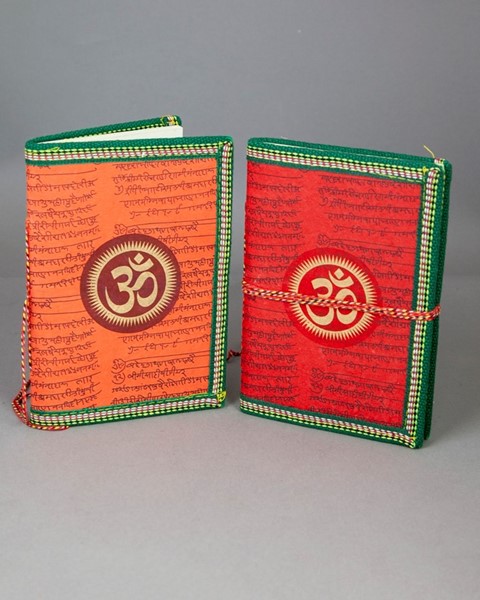 India Arts Cotton Om Writing Journal PM156