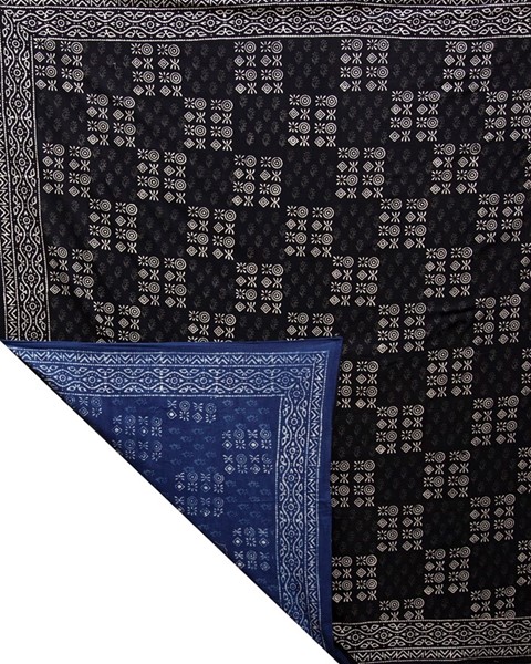 Reversible Dabu Duvet Cover DU111