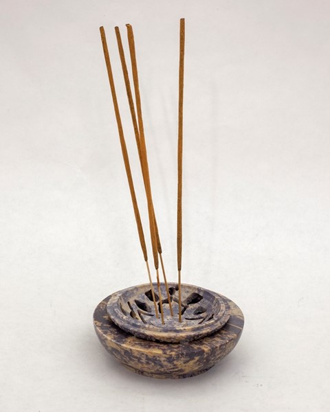 Soapstone Incense Burner Pot JL825