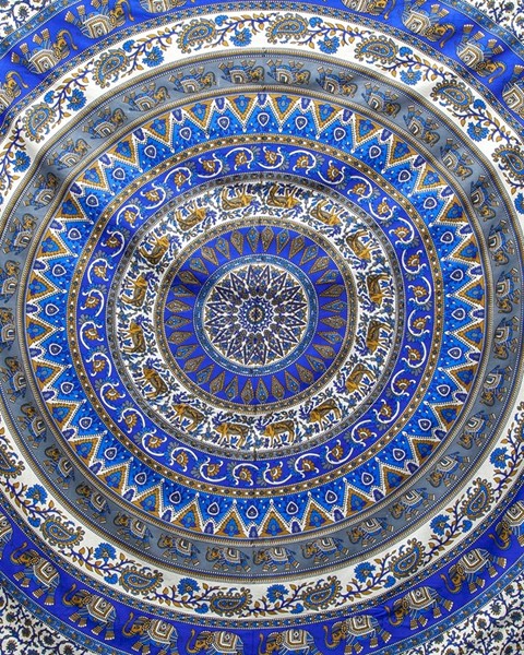 Elephant Mandala Tapestry<br>(Double Size Only) 395-04