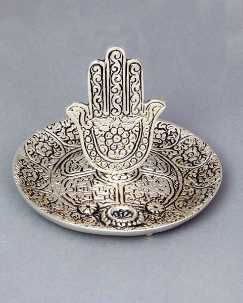 India Arts Hand Of Fatima Incense Burner BB116