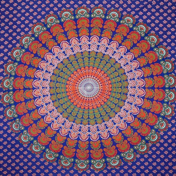 Peacock Mandala Tapestry<br>(Double Size Only) 430-22