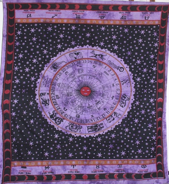 Zodiac Design Tapestry<br>(Double Size Only) 396-07
