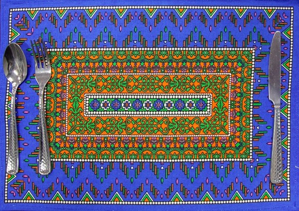 India Arts Ethnic Design Cotton Place Mat TM394-05
