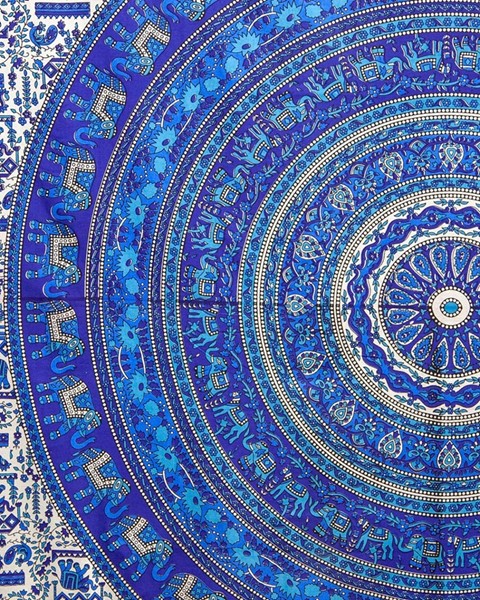 Elephant Mandala Tapestry 204-07