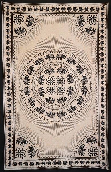 Elephant Mandala Tapestry 204-08