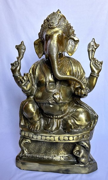 Seated Ganesha 29 Inch BW234