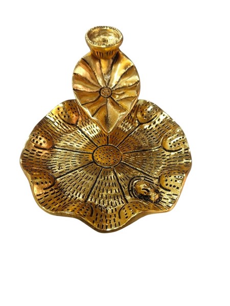 India Arts Backflow Leaf Incense Burner BB133